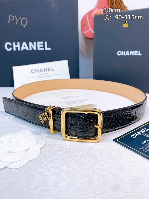 Chanel belt 30mmX90-115cm 8L49